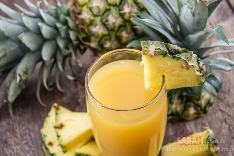 Ananas şirəsi içməyin inanılmaz faydaları