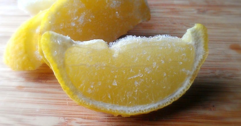 Dondurulmuş limon xərçəngin profilaktikasında